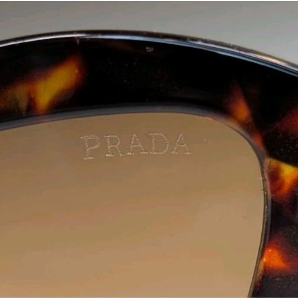 Prada Tortoise Shell Cat-Eye Sunglasses - Picture 7 of 8